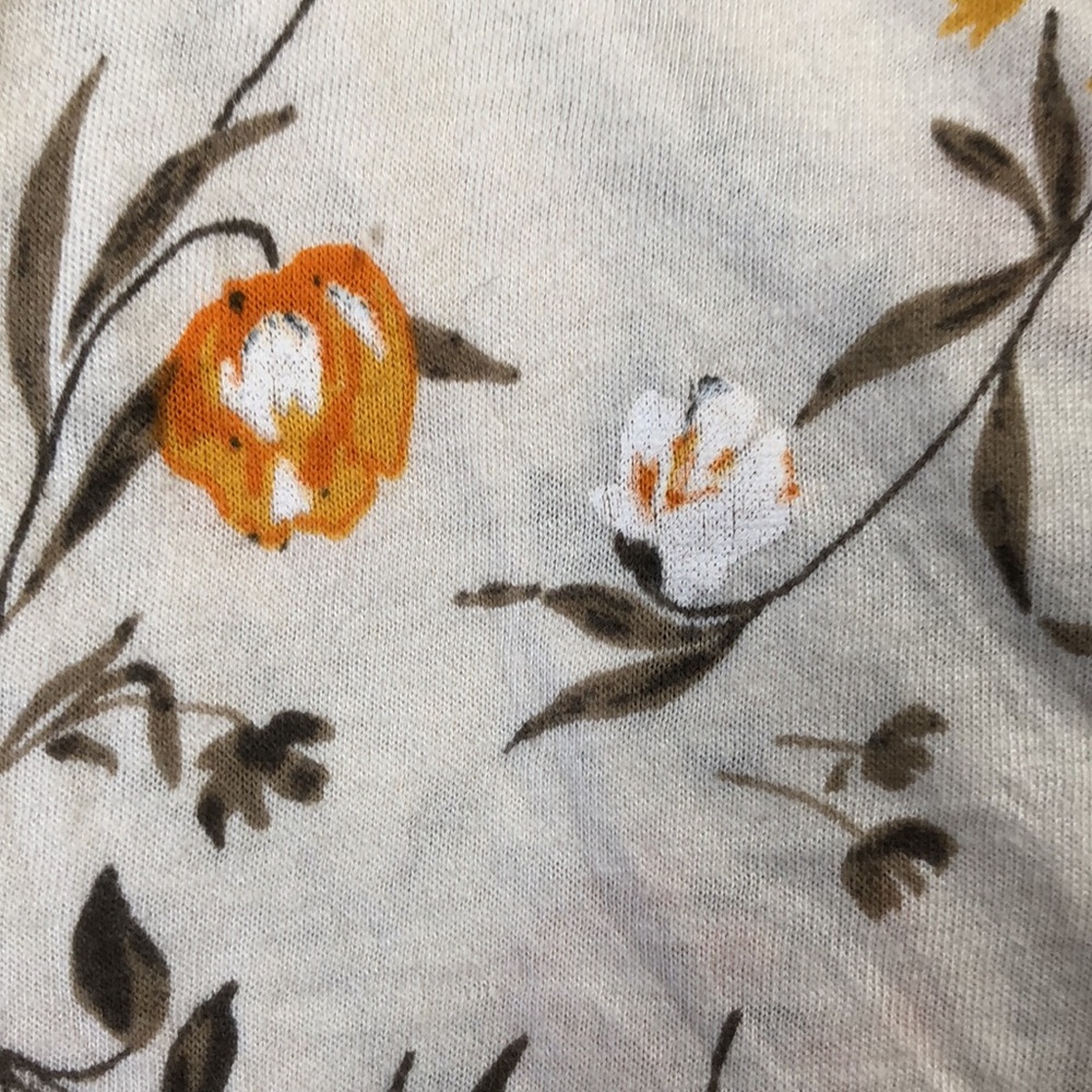 Lucky Brand Floral Wrap Top - Picture 4 of 5